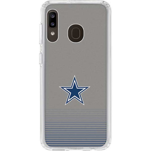 NFL Dallas Cowboys Breakaway Galaxy A20 Clear Case