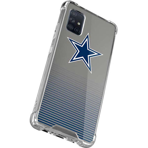 NFL Dallas Cowboys Breakaway Galaxy A71 5G Clear Case