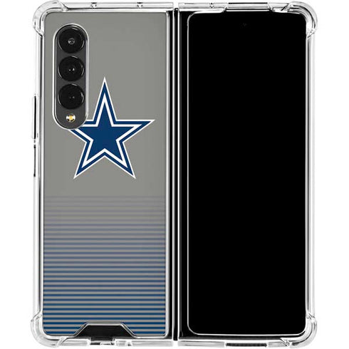 NFL Dallas Cowboys Breakaway Galaxy Z Fold4 5G Clear Case