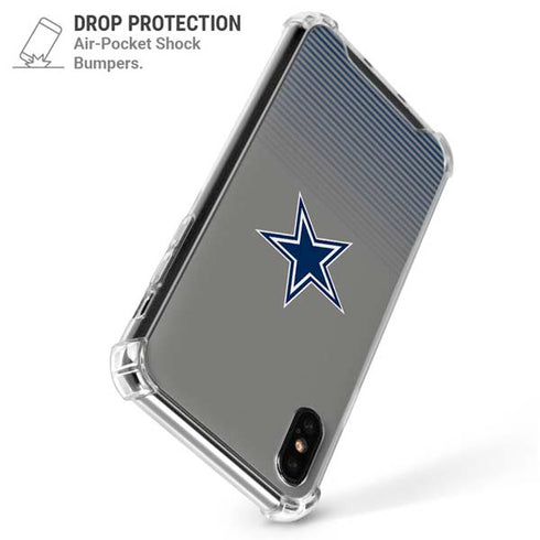 NFL Dallas Cowboys Breakaway iPhone XS Max Clear Case