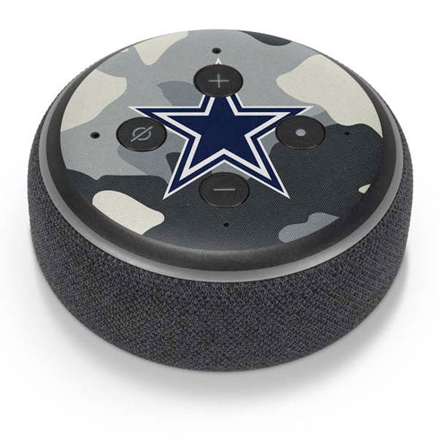 NFL Dallas Cowboys Camo Amazon Echo Dot Skin