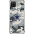 NFL Dallas Cowboys Camo Galaxy A12 Clear Case