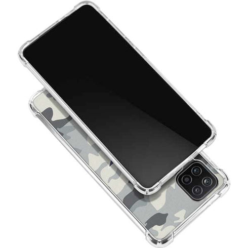 NFL Dallas Cowboys Camo Galaxy A12 Clear Case