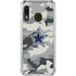 NFL Dallas Cowboys Camo Galaxy A30 Clear Case