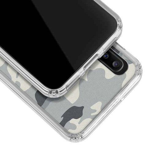 NFL Dallas Cowboys Camo Galaxy A30 Clear Case