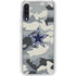 NFL Dallas Cowboys Camo Galaxy A50 Clear Case