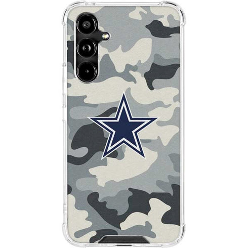 NFL Dallas Cowboys Camo Galaxy A54 5G Clear Case