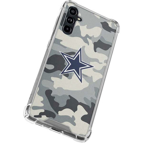 NFL Dallas Cowboys Camo Galaxy A54 5G Clear Case