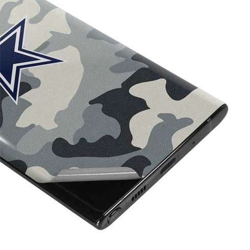 NFL Dallas Cowboys Camo Galaxy Note 10 Plus Skin