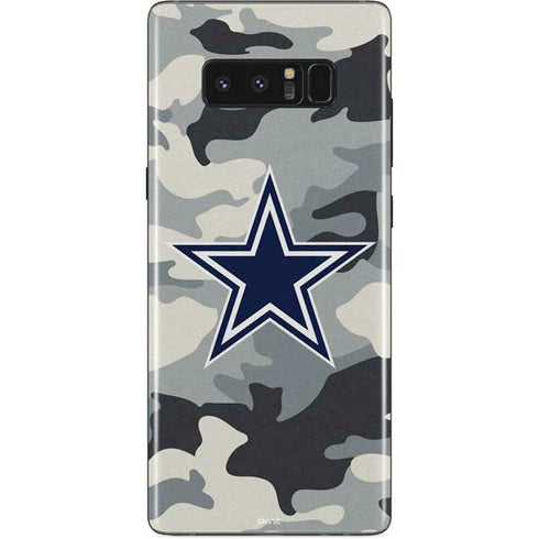NFL Dallas Cowboys Camo Galaxy Note 8 Skin