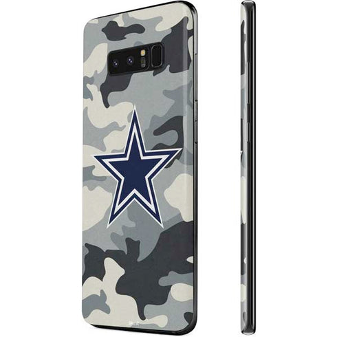 NFL Dallas Cowboys Camo Galaxy Note 8 Skin