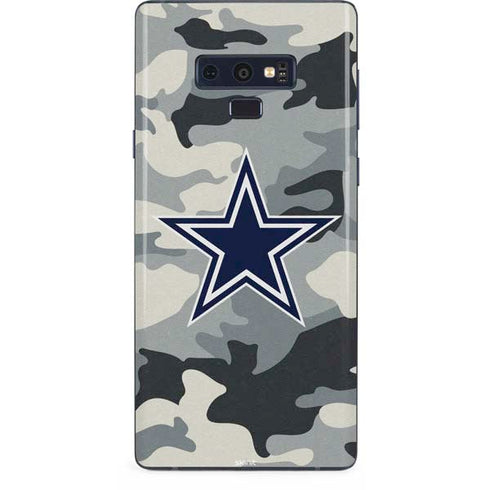 NFL Dallas Cowboys Camo Galaxy Note 9 Skin