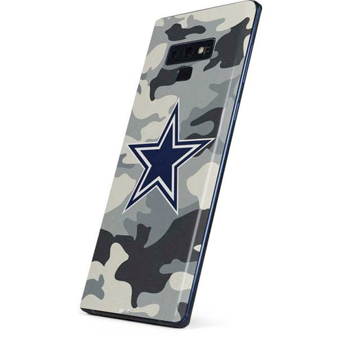 NFL Dallas Cowboys Camo Galaxy Note 9 Skin