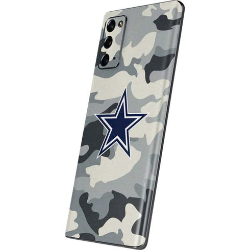 NFL Dallas Cowboys Camo Galaxy Note20 5G Skin