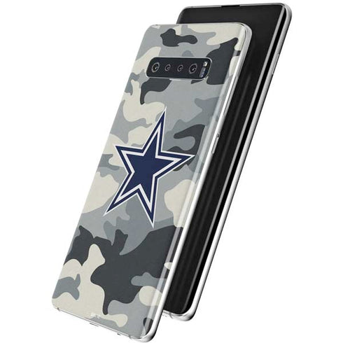 NFL Dallas Cowboys Camo Galaxy S10 Plus Skin
