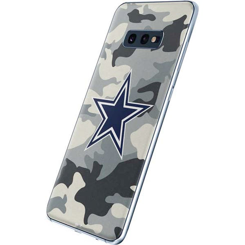 NFL Dallas Cowboys Camo Galaxy S10e Skin