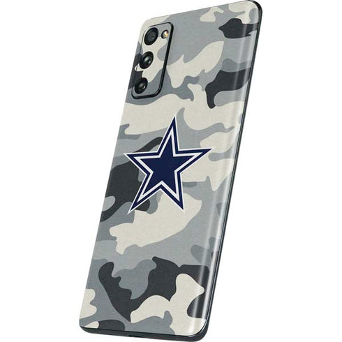 NFL Dallas Cowboys Camo Galaxy S20 Fan Edition Skin