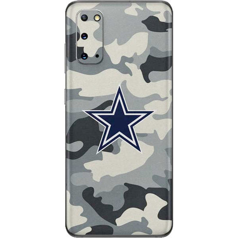 NFL Dallas Cowboys Camo Galaxy S20 Skin