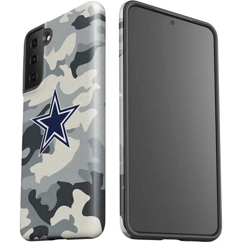 NFL Dallas Cowboys Camo Galaxy S21 FE Pro Case