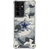 NFL Dallas Cowboys Camo Galaxy S21 Ultra 5G Clear Case
