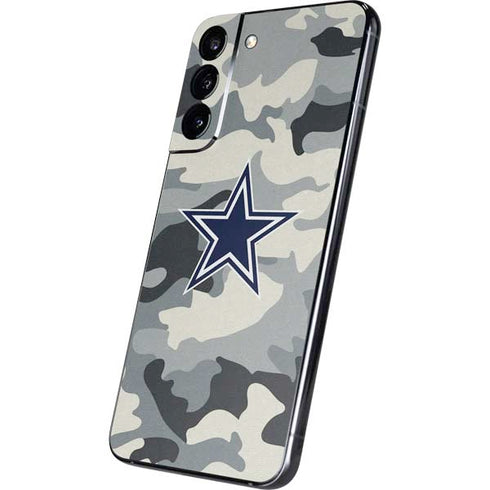 NFL Dallas Cowboys Camo Galaxy S22 Plus Skin