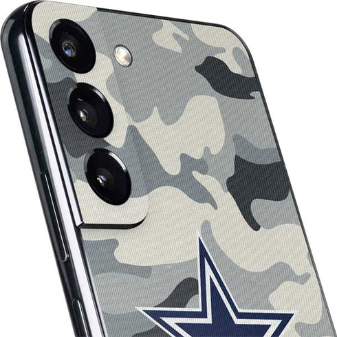 NFL Dallas Cowboys Camo Galaxy S22 Plus Skin