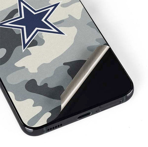NFL Dallas Cowboys Camo Galaxy S22 Plus Skin