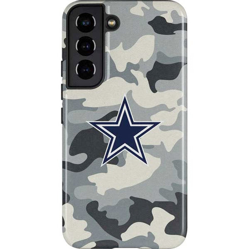 NFL Dallas Cowboys Camo Galaxy S22 Pro Case