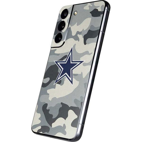 NFL Dallas Cowboys Camo Galaxy S22 Skin