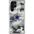 NFL Dallas Cowboys Camo Galaxy S22 Ultra Clear Case