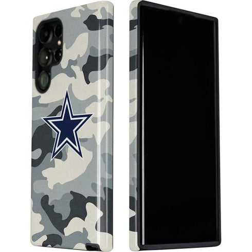 NFL Dallas Cowboys Camo Galaxy S22 Ultra Pro Case