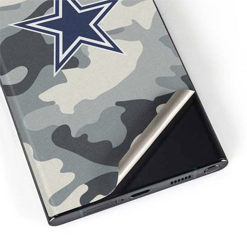 NFL Dallas Cowboys Camo Galaxy S22 Ultra Skin