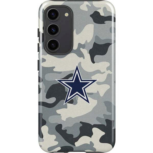 NFL Dallas Cowboys Camo Galaxy S23 Plus Pro Case