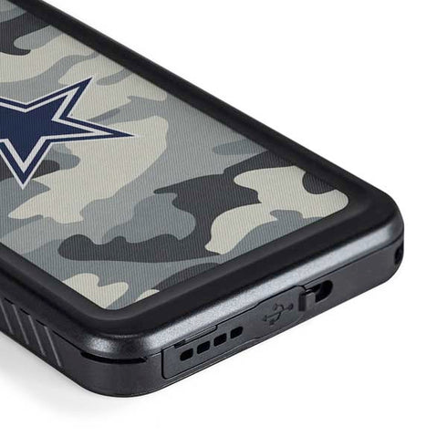 NFL Dallas Cowboys Camo Galaxy S23 Plus Waterproof Case