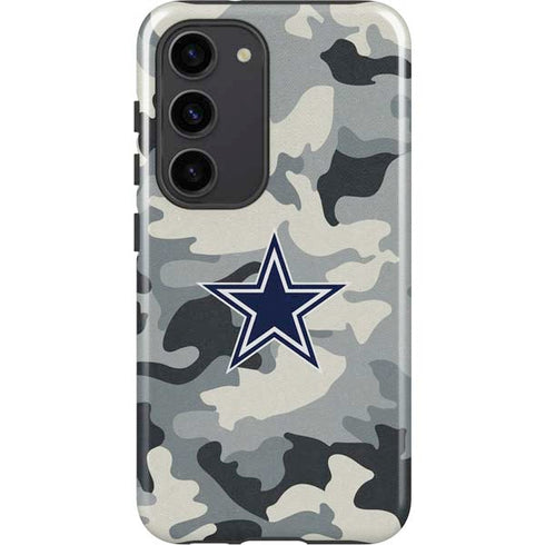 NFL Dallas Cowboys Camo Galaxy S23 Pro Case