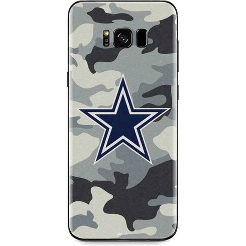 NFL Dallas Cowboys Camo Galaxy S8 Skin