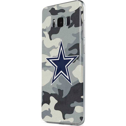 NFL Dallas Cowboys Camo Galaxy S8 Skin