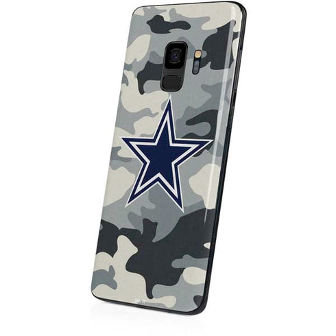 NFL Dallas Cowboys Camo Galaxy S9 Skin