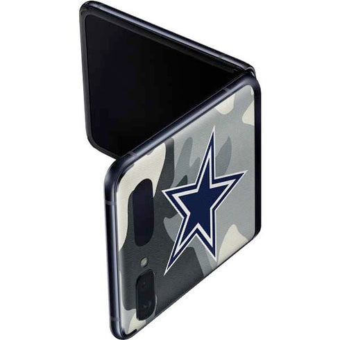 NFL Dallas Cowboys Camo Galaxy Z Flip Skin