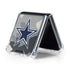 NFL Dallas Cowboys Camo Galaxy Z Flip5 5G Clear Case