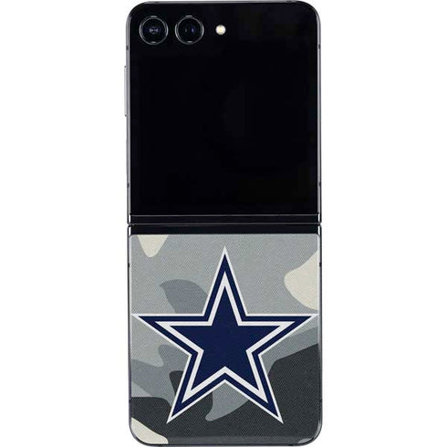 NFL Dallas Cowboys Camo Galaxy Z Flip5 5G Skin