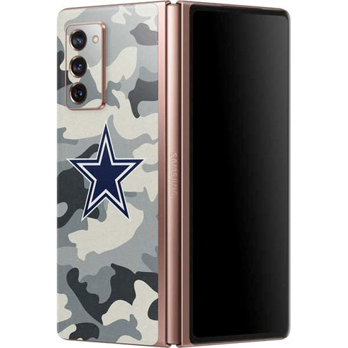 NFL Dallas Cowboys Camo Galaxy Z Fold2 5G Skin