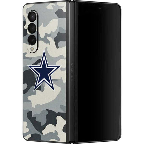 NFL Dallas Cowboys Camo Galaxy Z Fold3 5G Skin