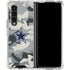 NFL Dallas Cowboys Camo Galaxy Z Fold4 5G Clear Case