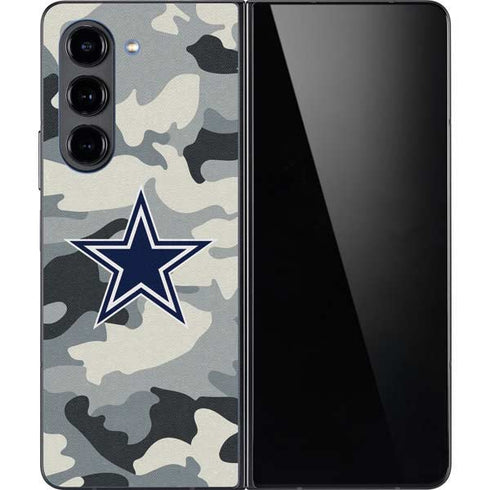 NFL Dallas Cowboys Camo Galaxy Z Fold5 5G Skin