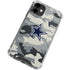NFL Dallas Cowboys Camo iPhone 12 Clear Case
