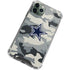 NFL Dallas Cowboys Camo iPhone 12 Pro Clear Case