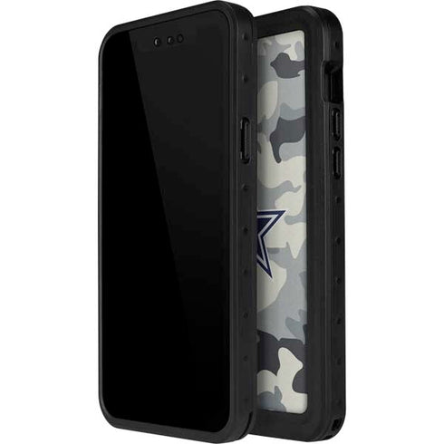 NFL Dallas Cowboys Camo iPhone 12 Pro Waterproof Case