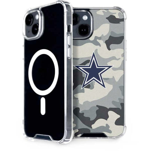 NFL Dallas Cowboys Camo iPhone 13 MagSafe Case