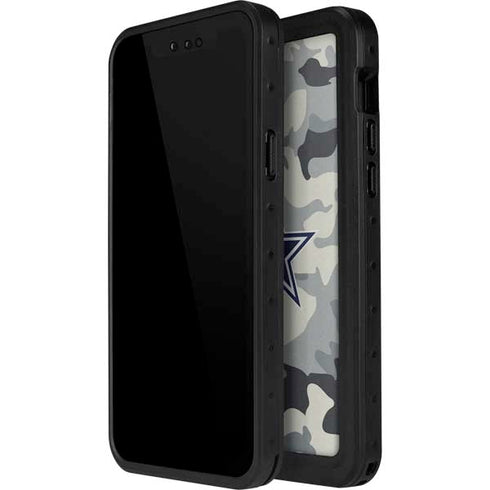 NFL Dallas Cowboys Camo iPhone 13 Mini Waterproof Case